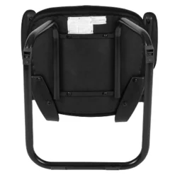 Emma And Oliver Black Mesh Sled Base Side Reception Guest Office Chair With Flip-Up Arms -Officezen Shop GUEST fc8288ab 0cfd 49ce 8179 8f5969689b11