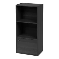 IRIS USA 3 Tier Open Cubby Storage Shelf With Door 11 IRIS USA 3 Tier Open Cubby Storage Shelf With Door -Officezen Shop GUEST fdd0951a 7219 4889 b0f7 fff63284783f