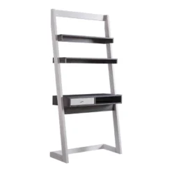 Holten 2 Open Shelves Leaning Desk White Oak/Distressed Gray - MiBasics 9 Holten 2 Open Shelves Leaning Desk White Oak/Distressed Gray - MiBasics -Officezen Shop GUEST ff588e1a 8eed 4aa8 b26a 5db786b2768a
